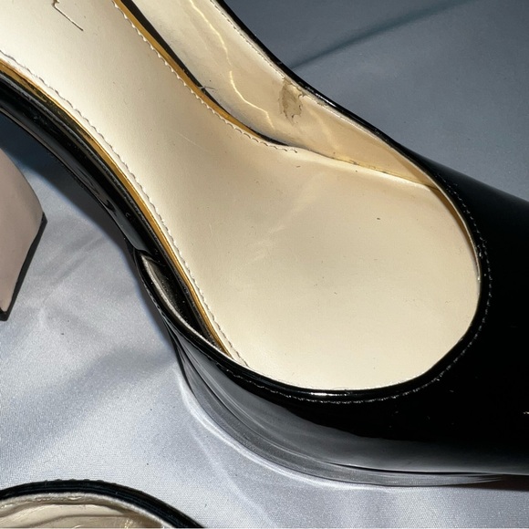 Jessica Simpson Black Patent Leather Platform Pumps - Picture 11 of 13